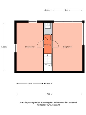 Floorplan - Bosruiterweg 25-22, 3897 LV Zeewolde